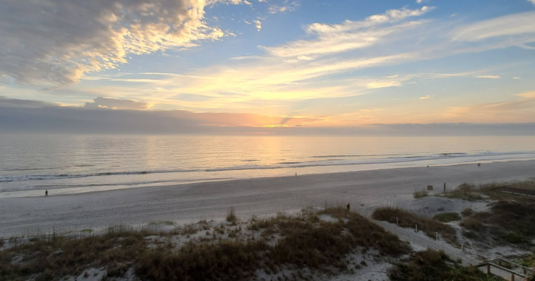 Sunrise from Jacksonville Beach