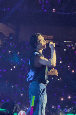 You're Still Here: The Night God Found Me Under Confetti Stray Kids Bang Chan singing Cover Me